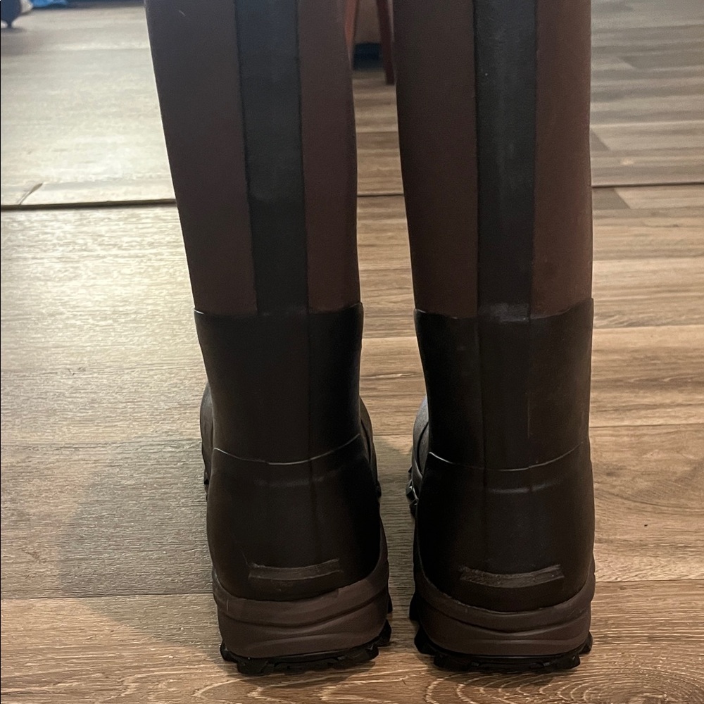 TideWe Men's Outdoor Boots - Black and Brown - Picture 5 of 9